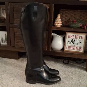 Amazonas Super Comfort Tall Black Riding Boots Equestrian Size 8R